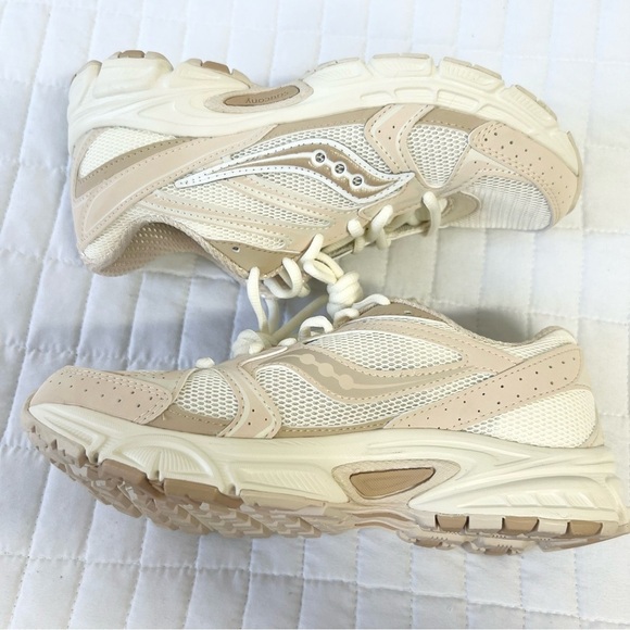 Saucony® X J.Crew Ride Millennium sneakers in Brazil Vanilla Size 5.5 - Picture 9 of 11